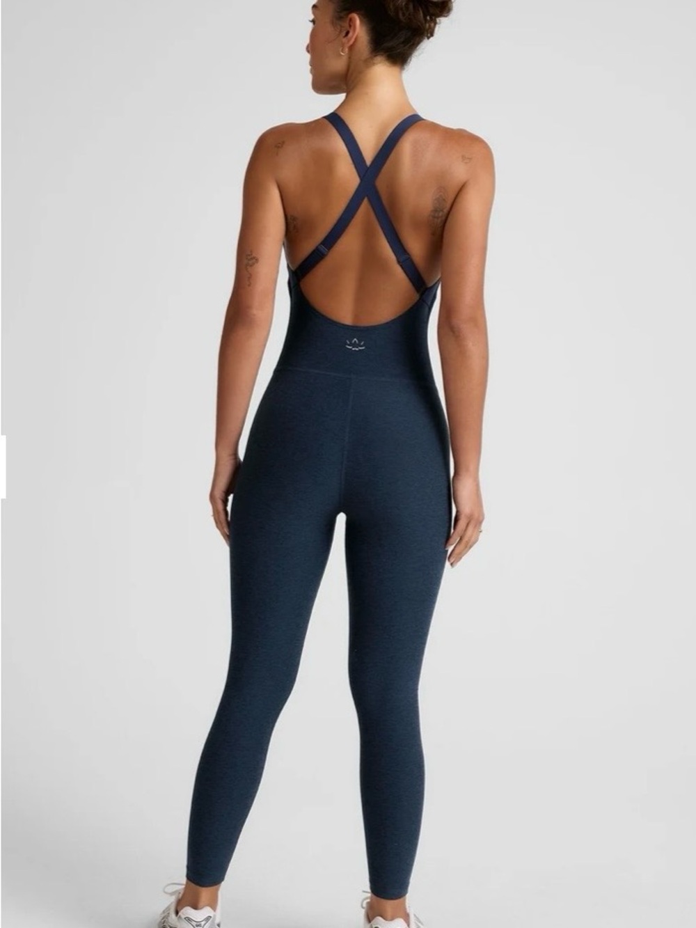 Beyond Yoga Spacedye™ Play The Angles Jumpsuit, Nocturnal Navy, Size Small